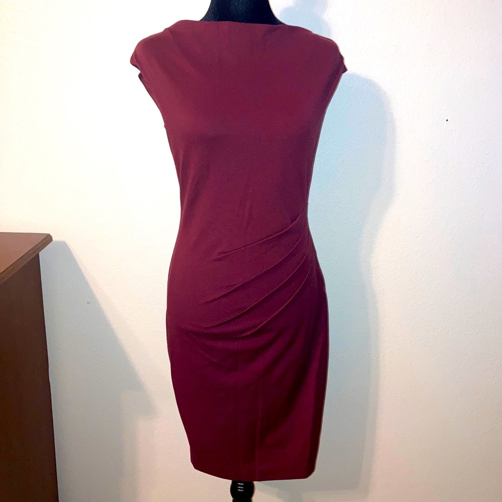 Boden Burgandy Dress 2P